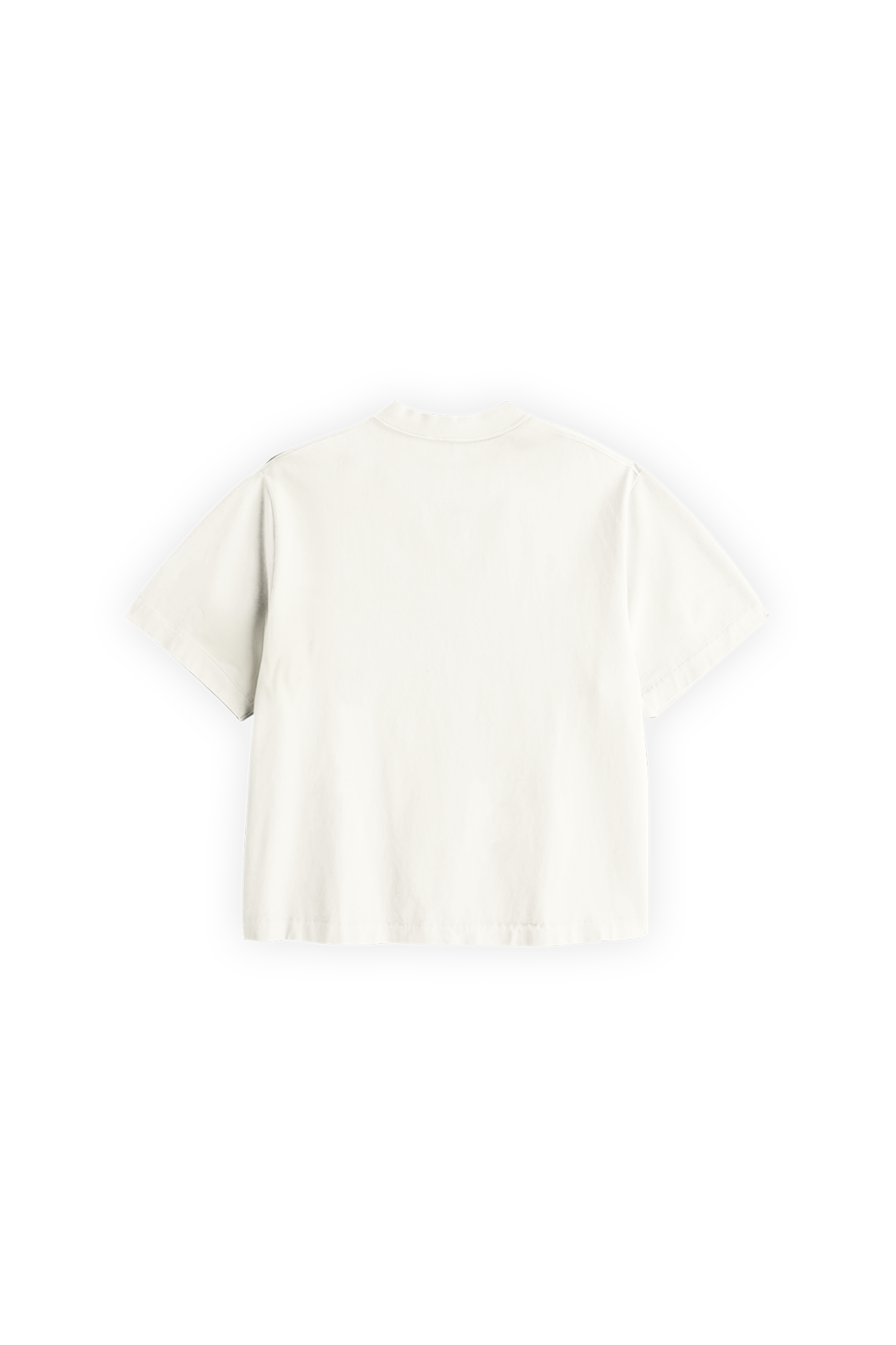 Fate is for Lovers Crop Tee Ivory