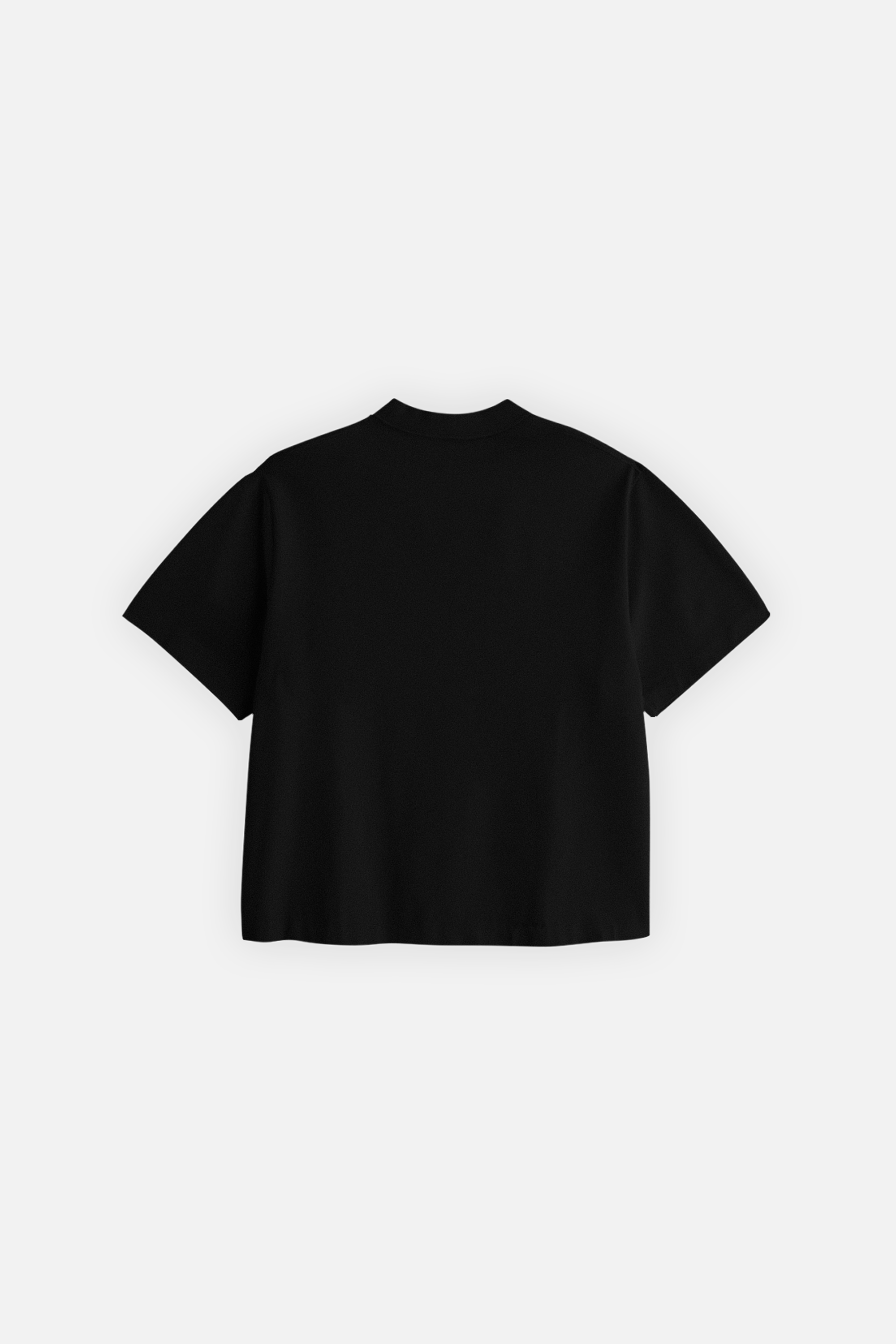 Sweet Cherry Crop Tee Black — Back