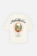Villa View Tee Ivory — Back