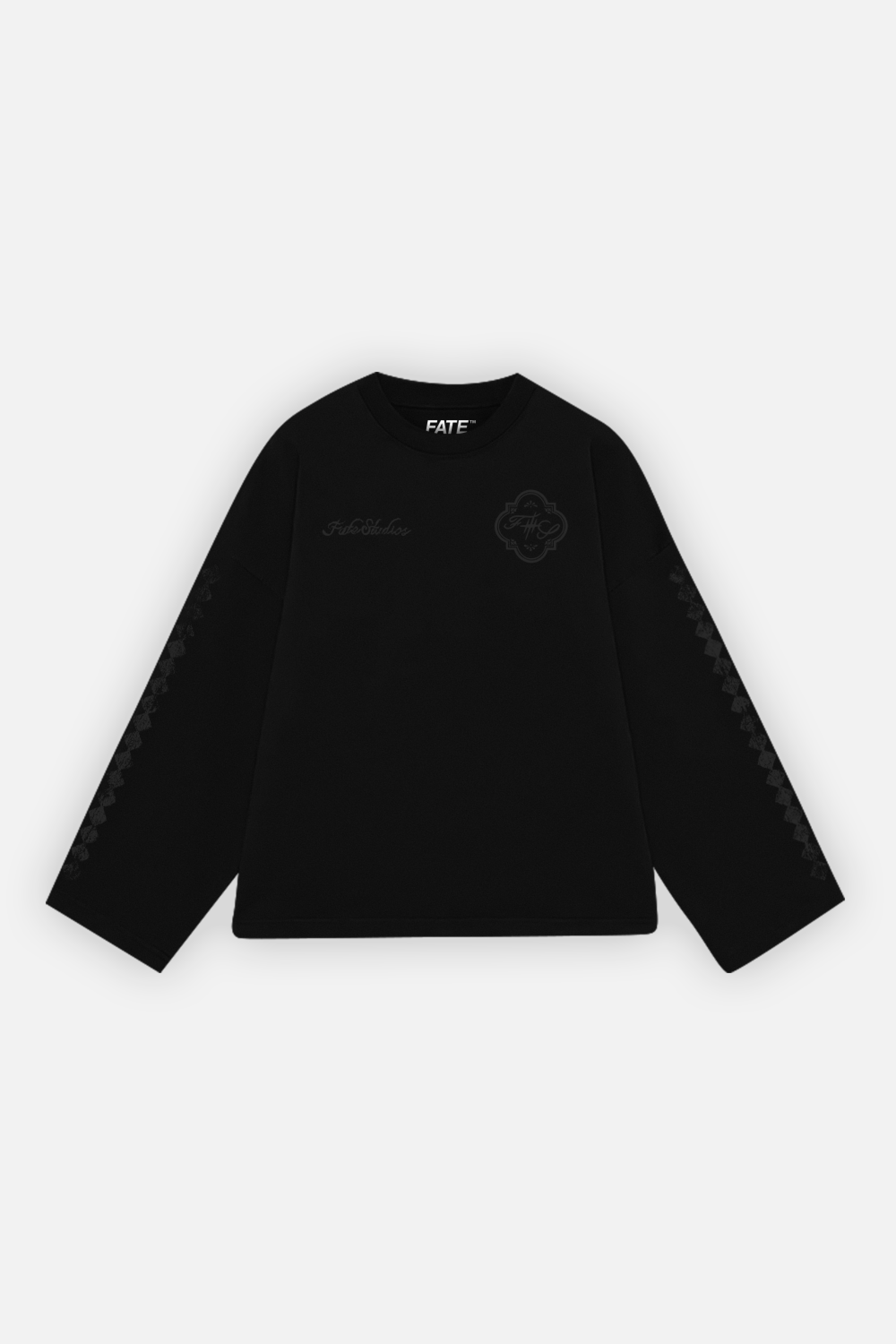 Villa View Longsleeve Black — Front