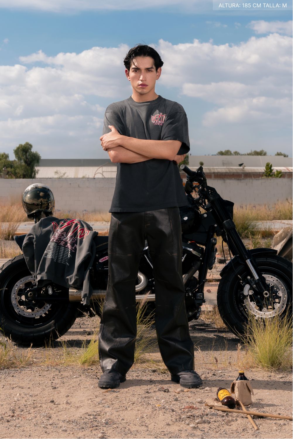 Reborn Tour Tee Faded Black