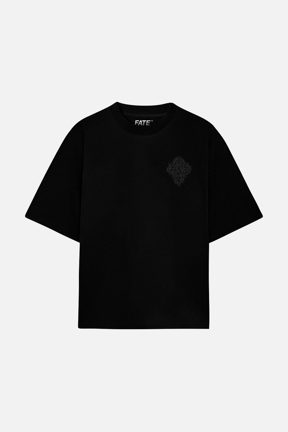 Fire Cross Tee Black