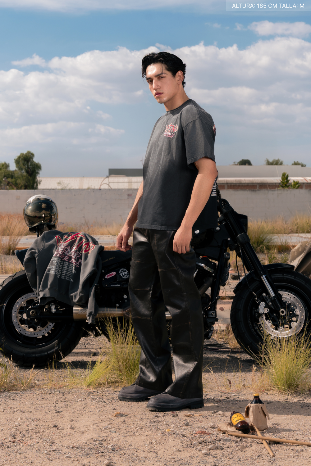 Reborn Tour Tee Faded Black