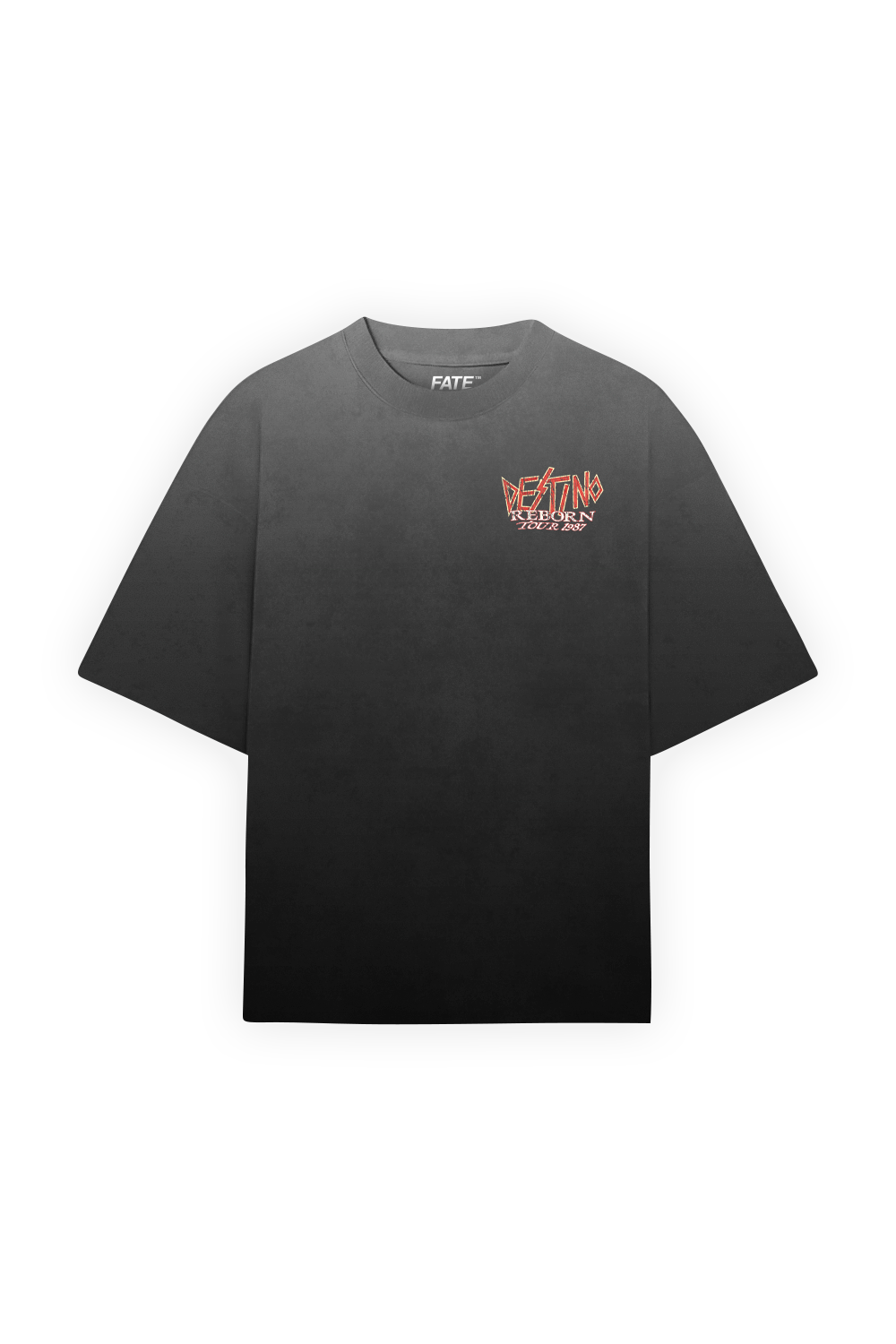 Reborn Tour Tee Faded Black