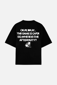 Game is over Tee Black