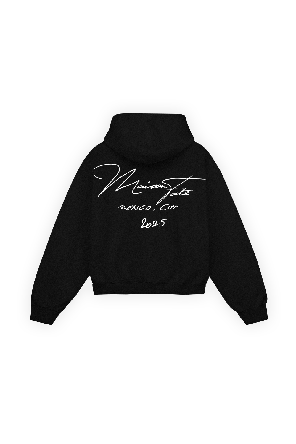 Maison 2025 Zip Hoodie Vantablack