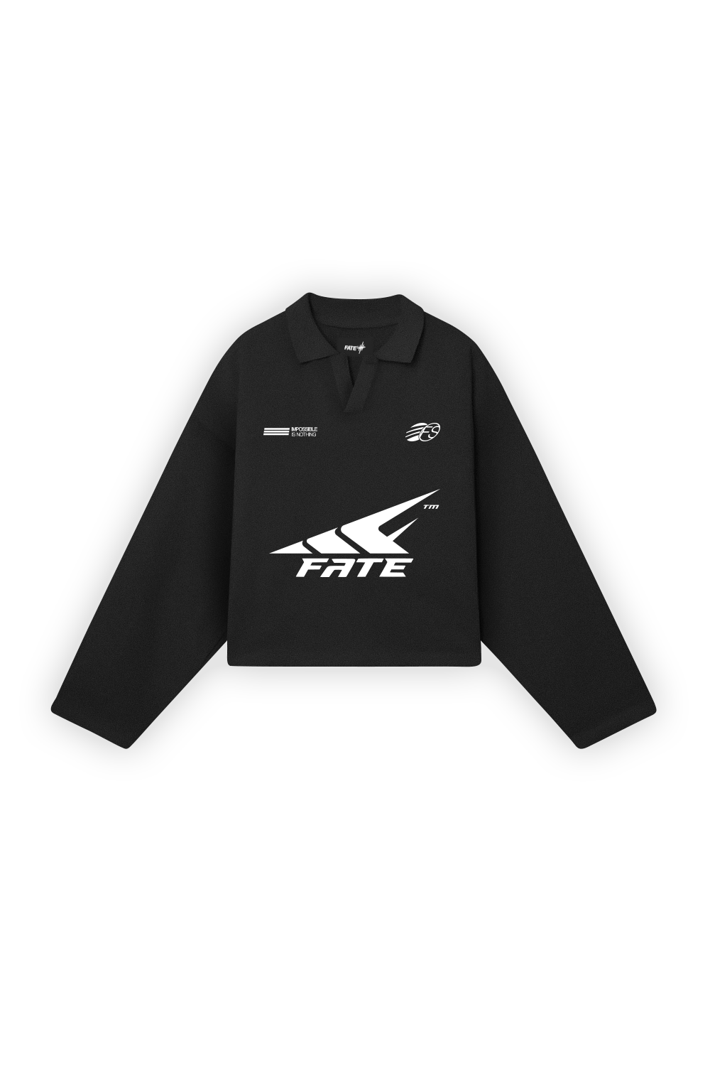 Impossible Is Nothing Longsleeve Polo Black