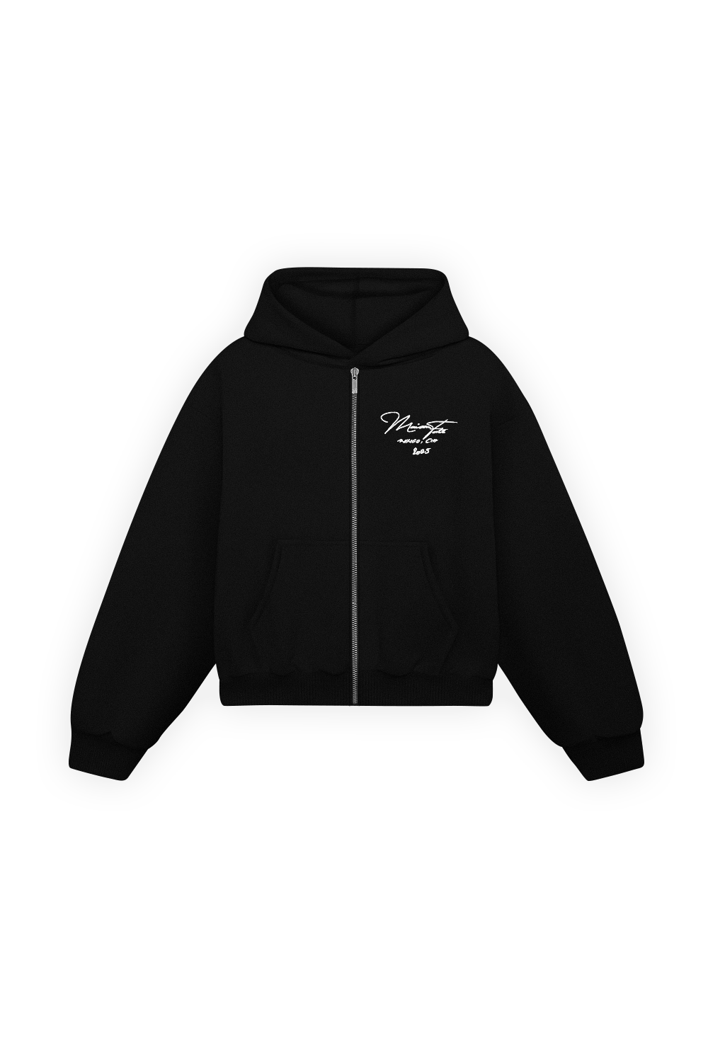 Maison 2025 Zip Hoodie Vantablack