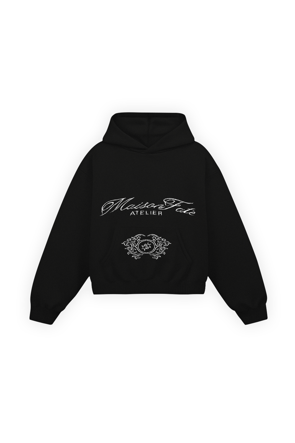 Crown Hoodie Vantablack
