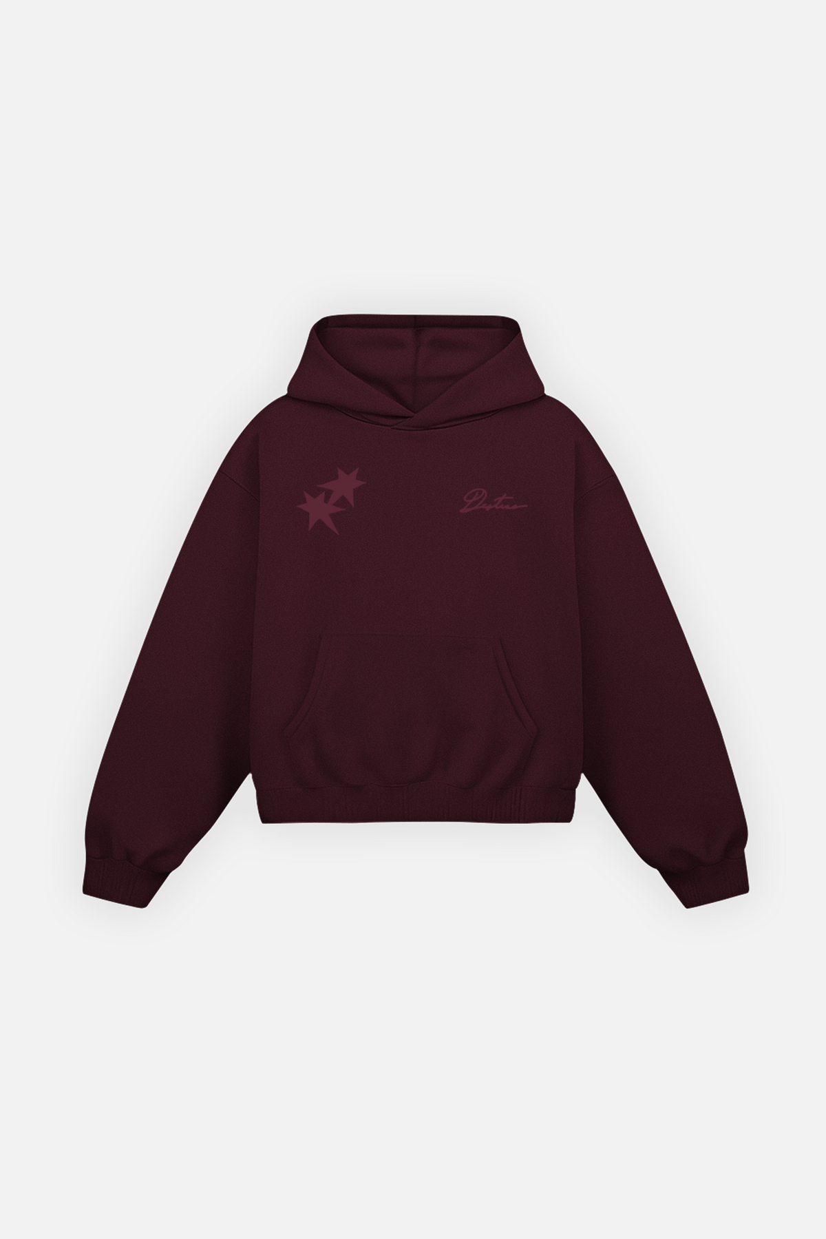 All My Fears Hoodie Burgundy