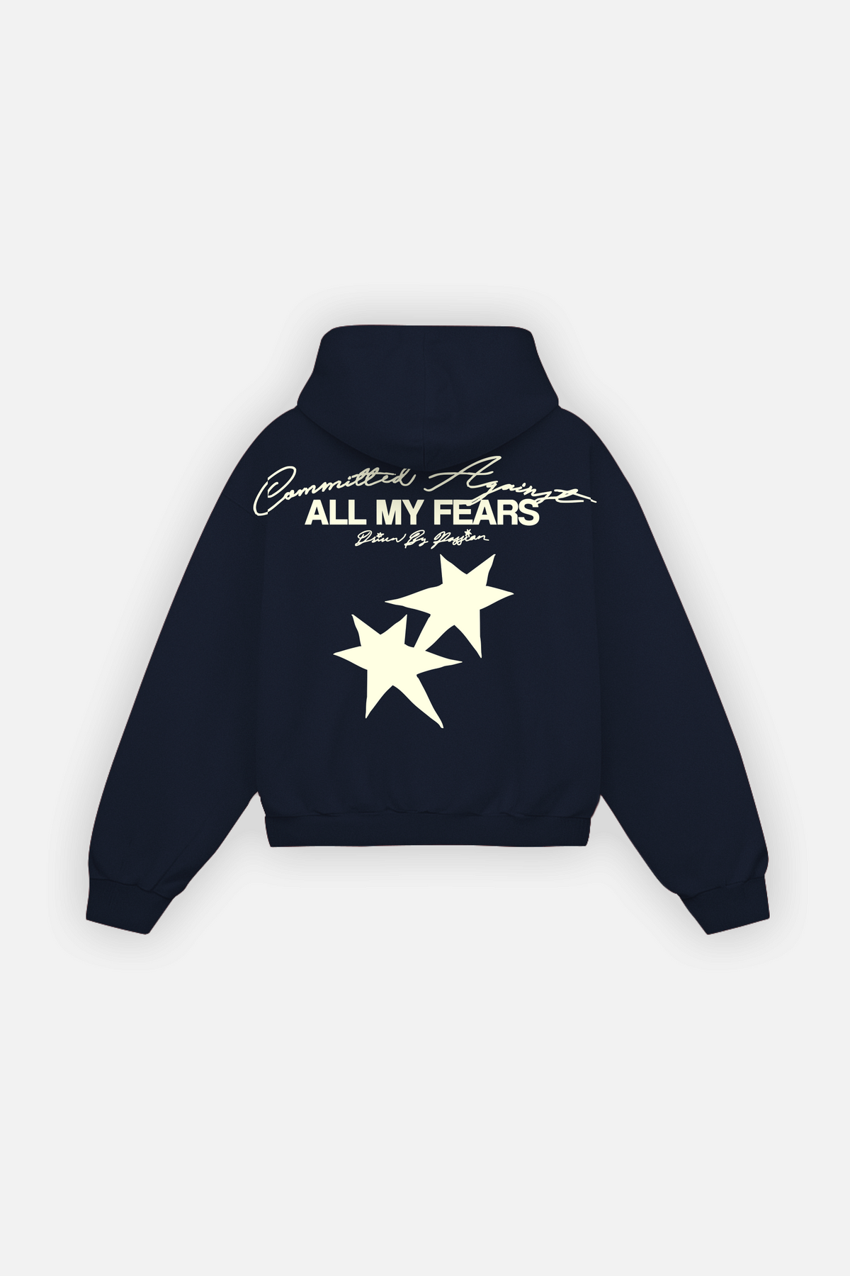 All My Fears Hoodie Midnight Blue