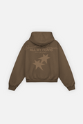 All My Fears Hoodie Mocha Brown