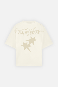 All My Fears Tee Ivory