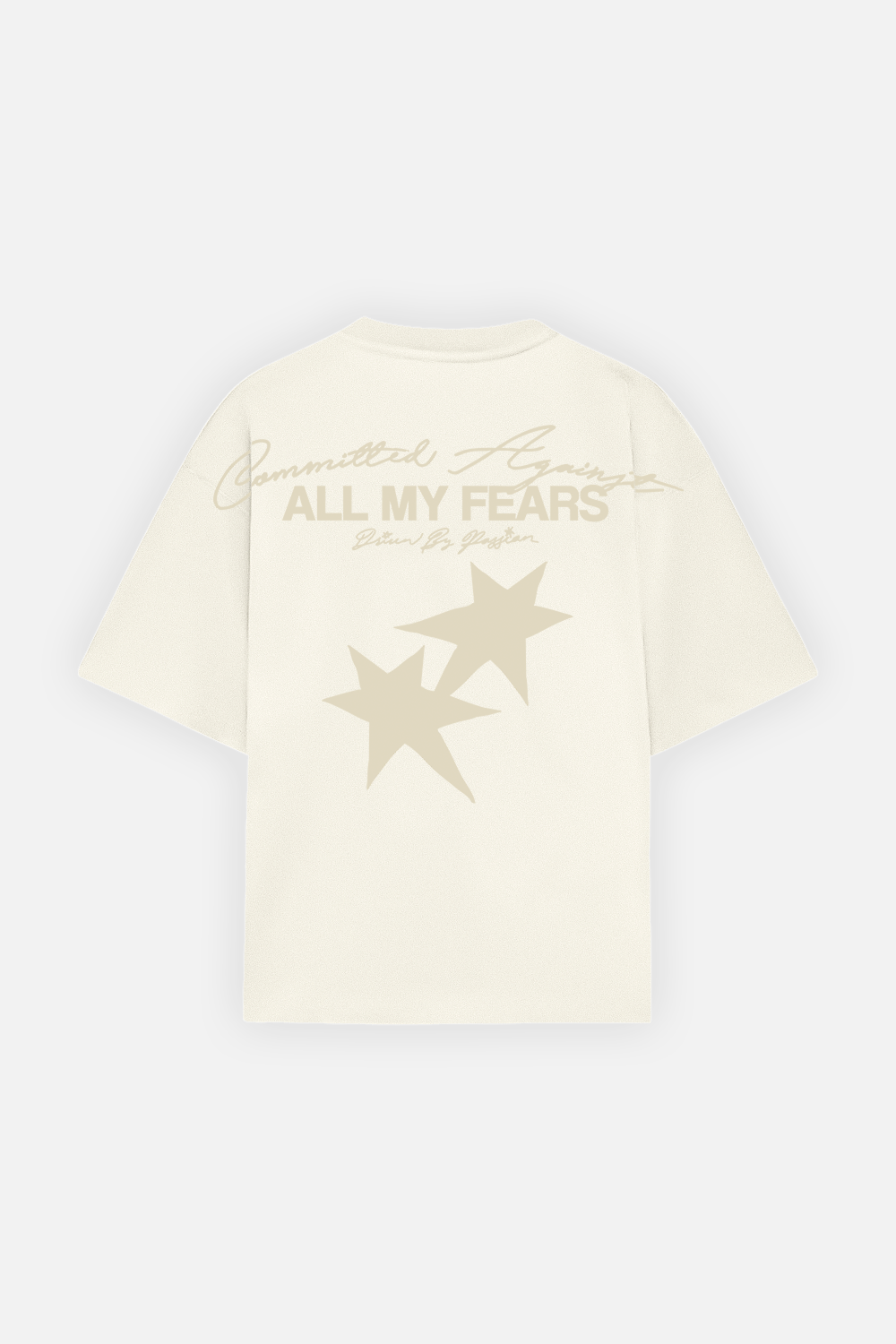 All My Fears Tee Ivory