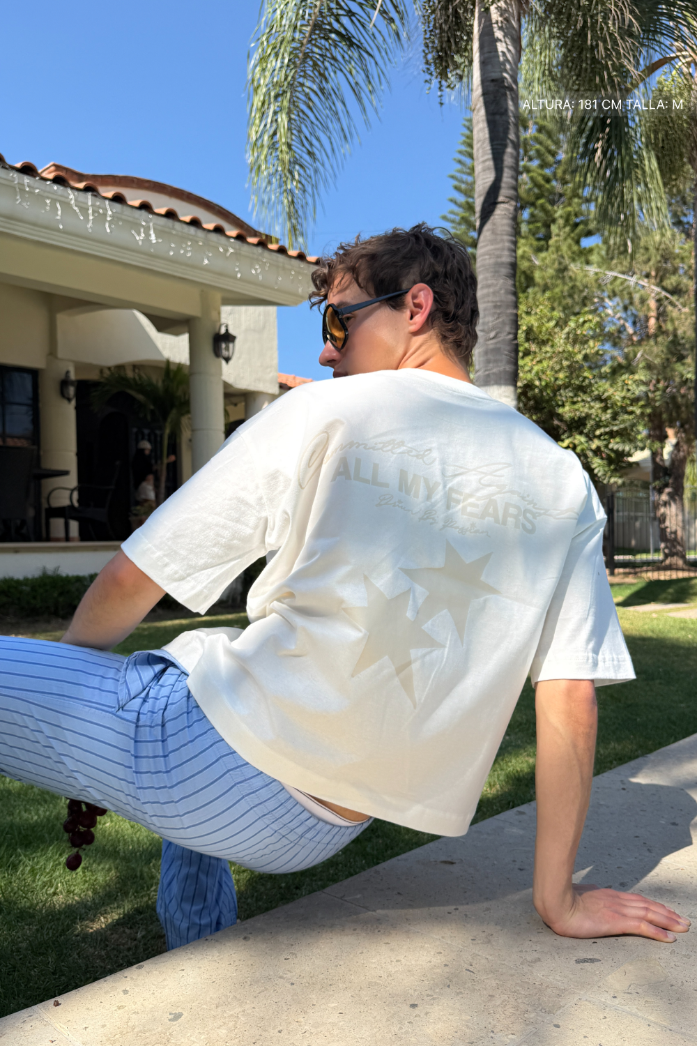 All My Fears Tee Ivory