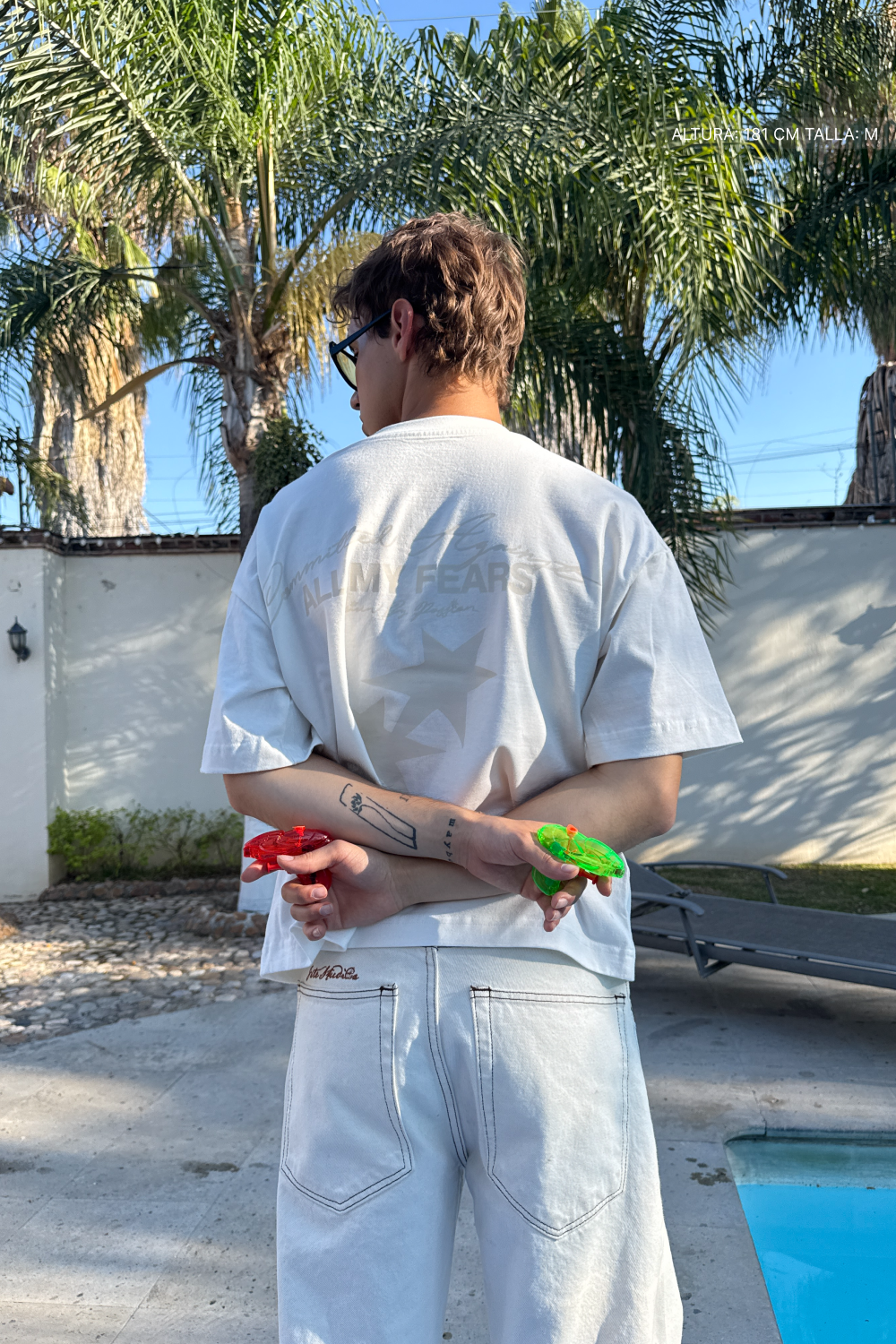 All My Fears Tee Ivory
