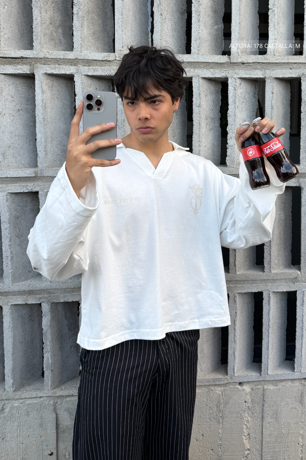 Archangel Longsleeve Polo Ivory