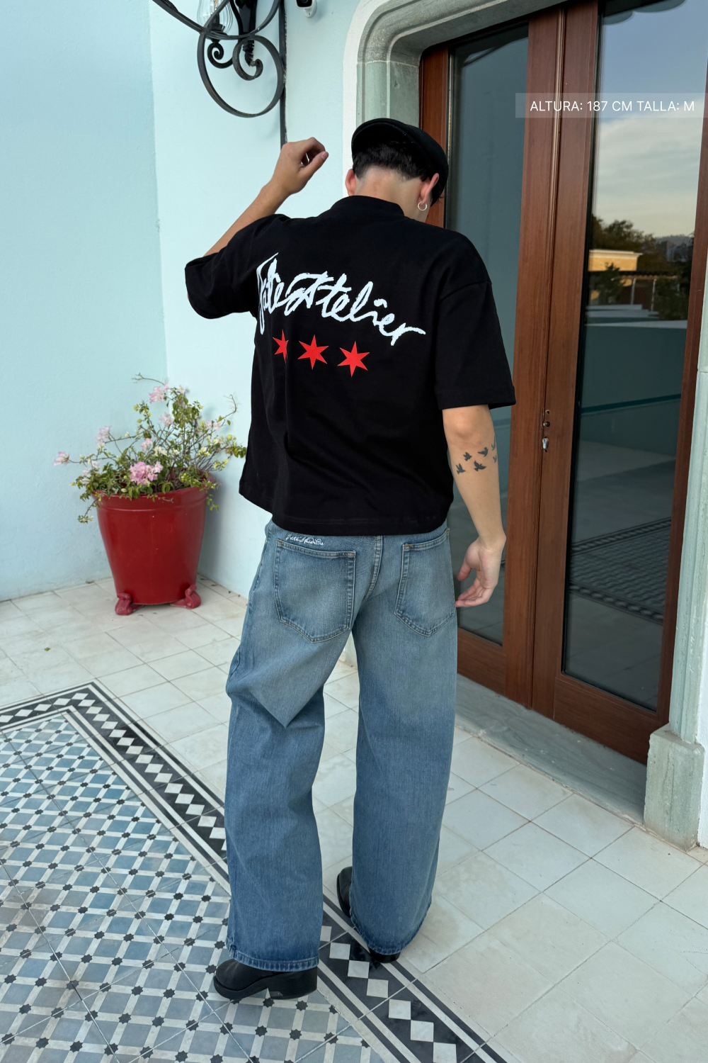 Atelier Sparks Tee Black