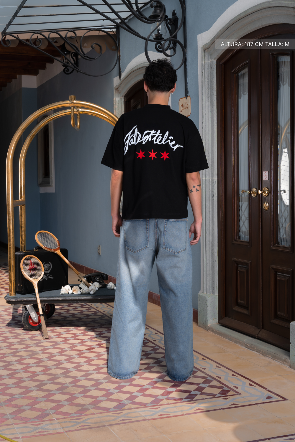 Atelier Sparks Tee Black