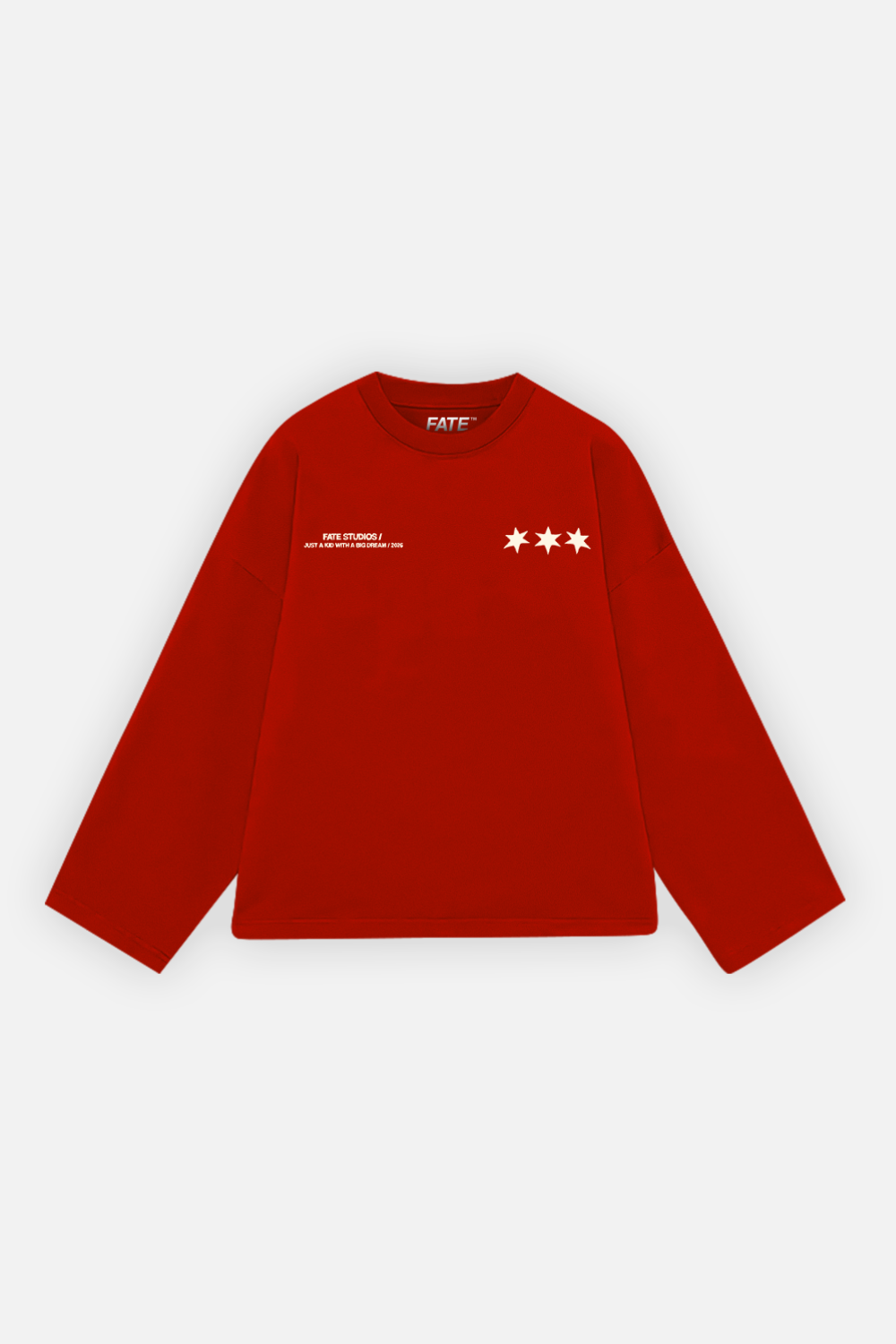Local Super Star Longsleeve Red