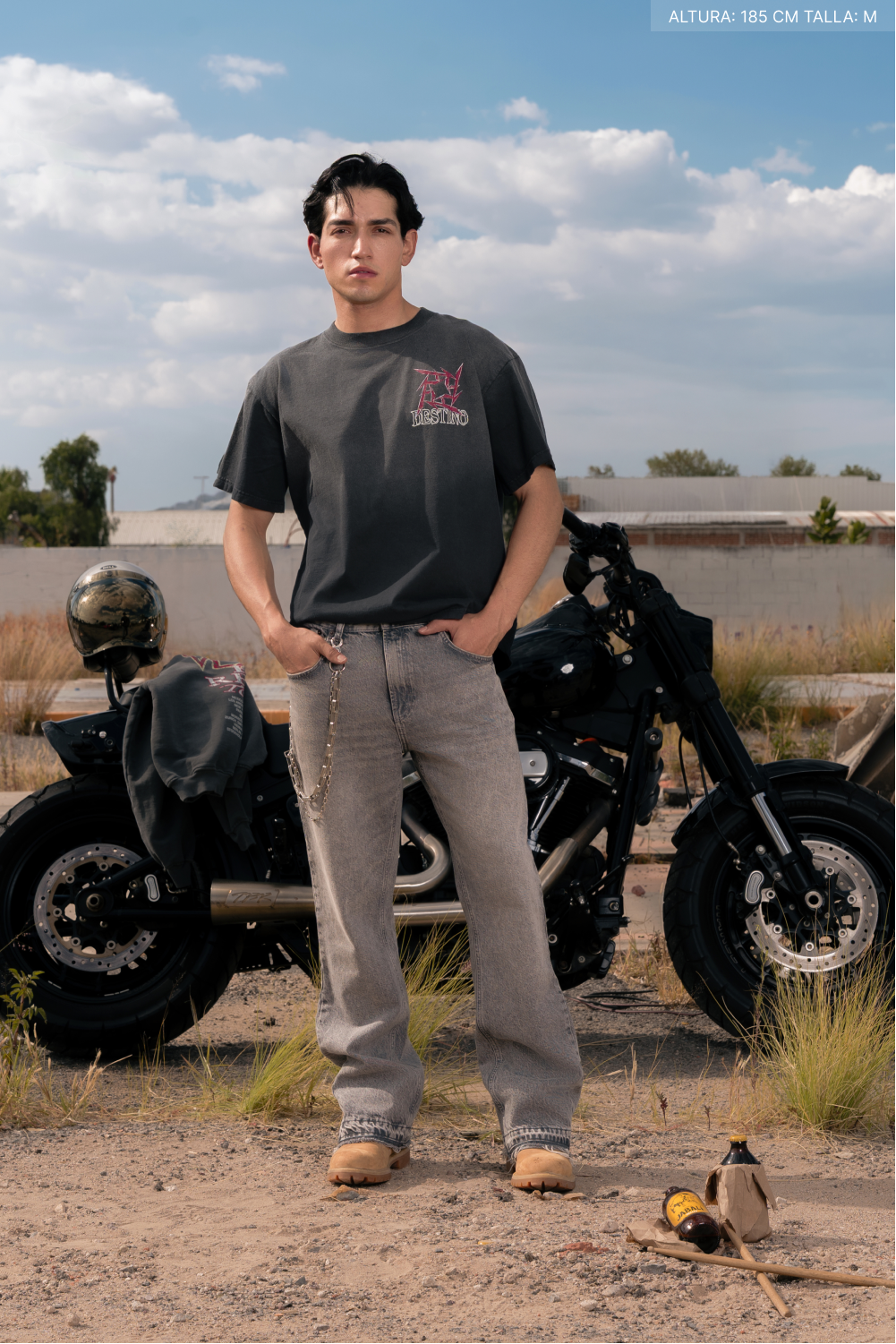 1987 Tee Faded Black