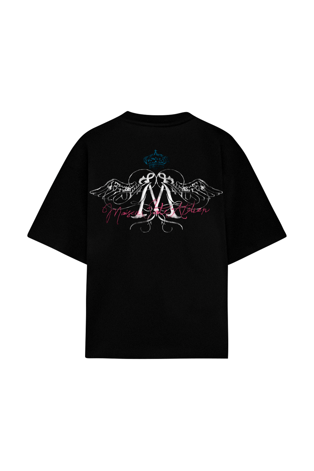 Maison Wings Tee Black