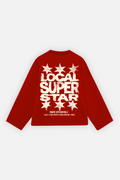 Local Super Star Longsleeve Red
