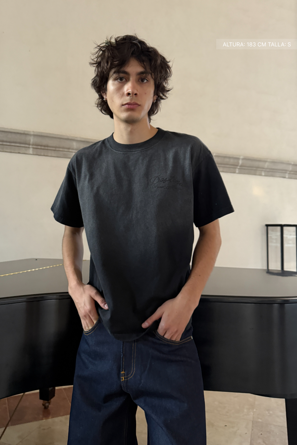 Sweet Serafin's Tee Faded Black