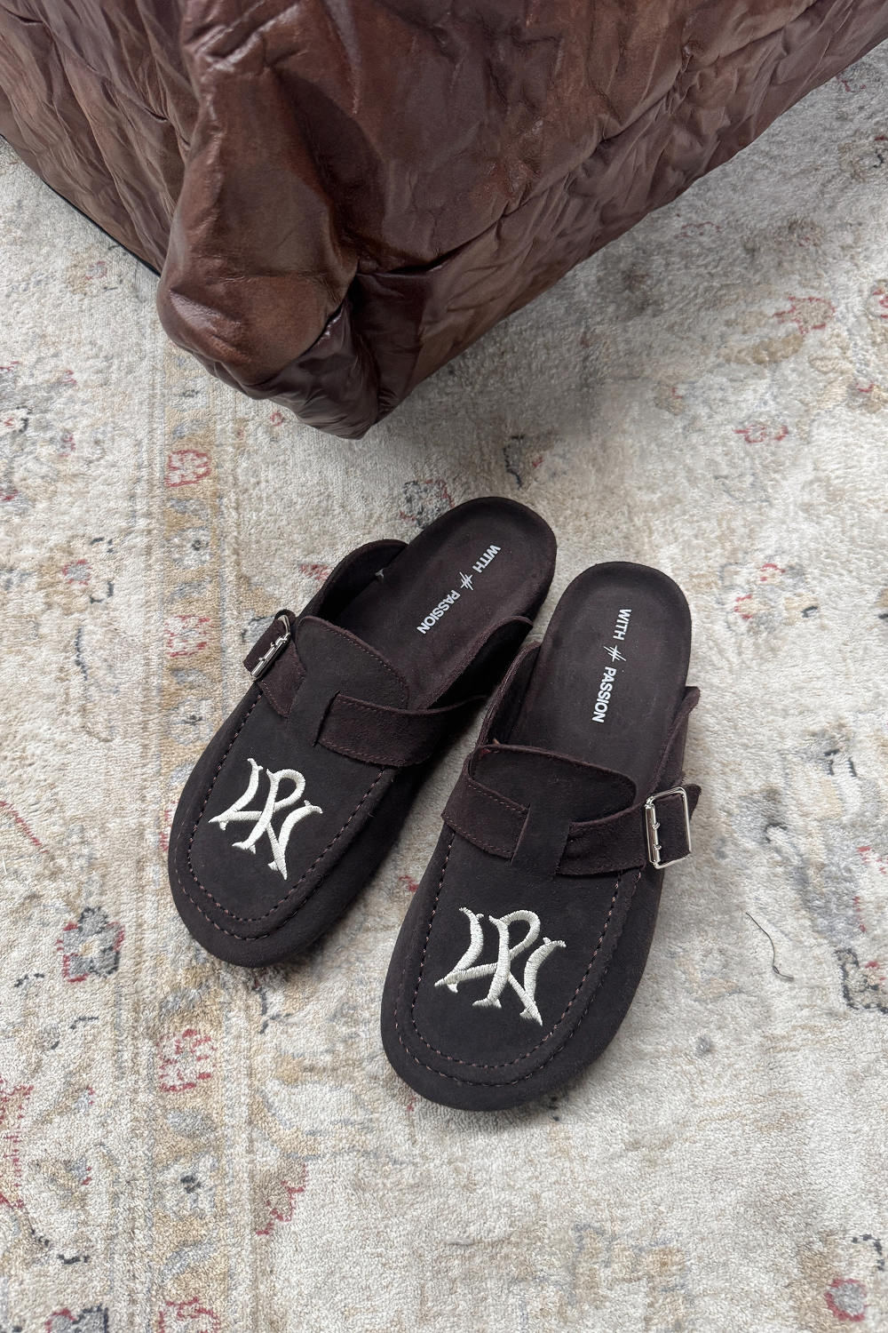 WP Mules Dark Brown