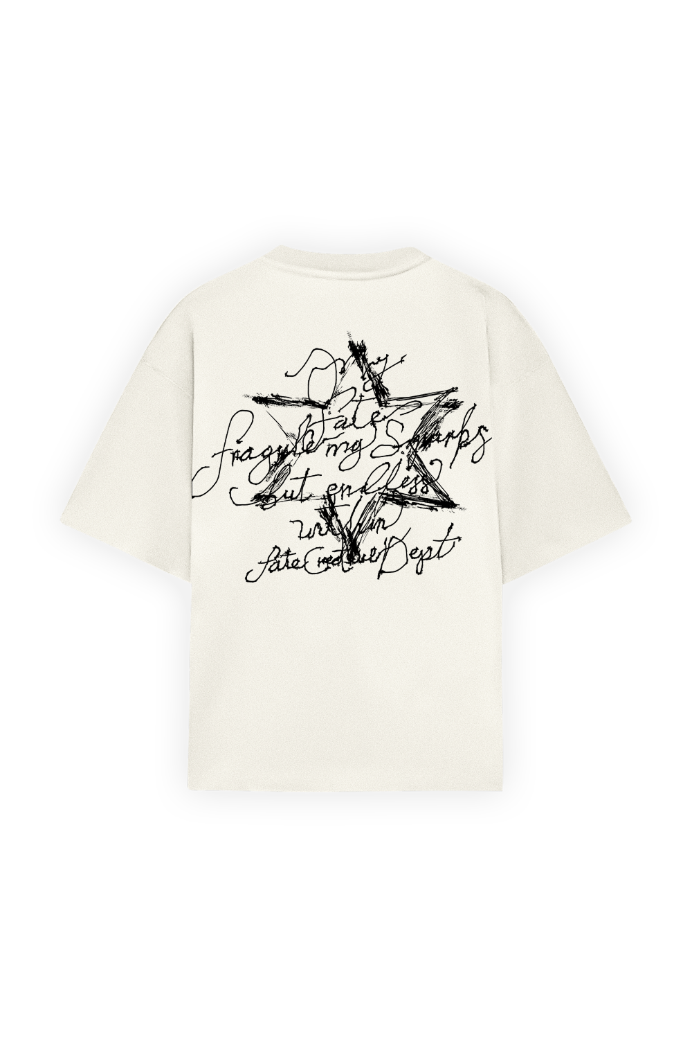 Fragile My Sparks Tee Ivory