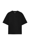 Boxy Tee Black 250 GSM