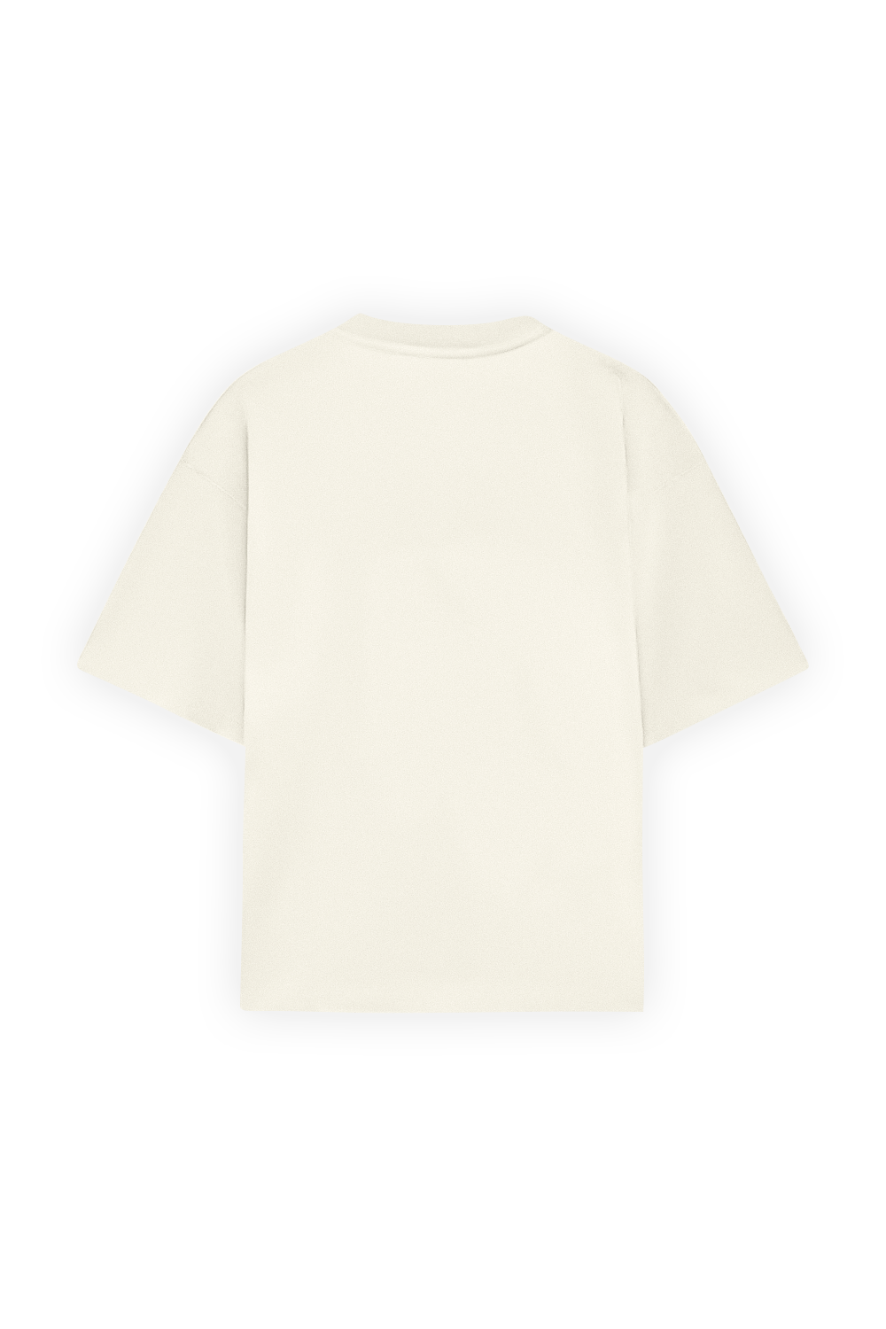 Boxy Tee Ivory 250 GSM