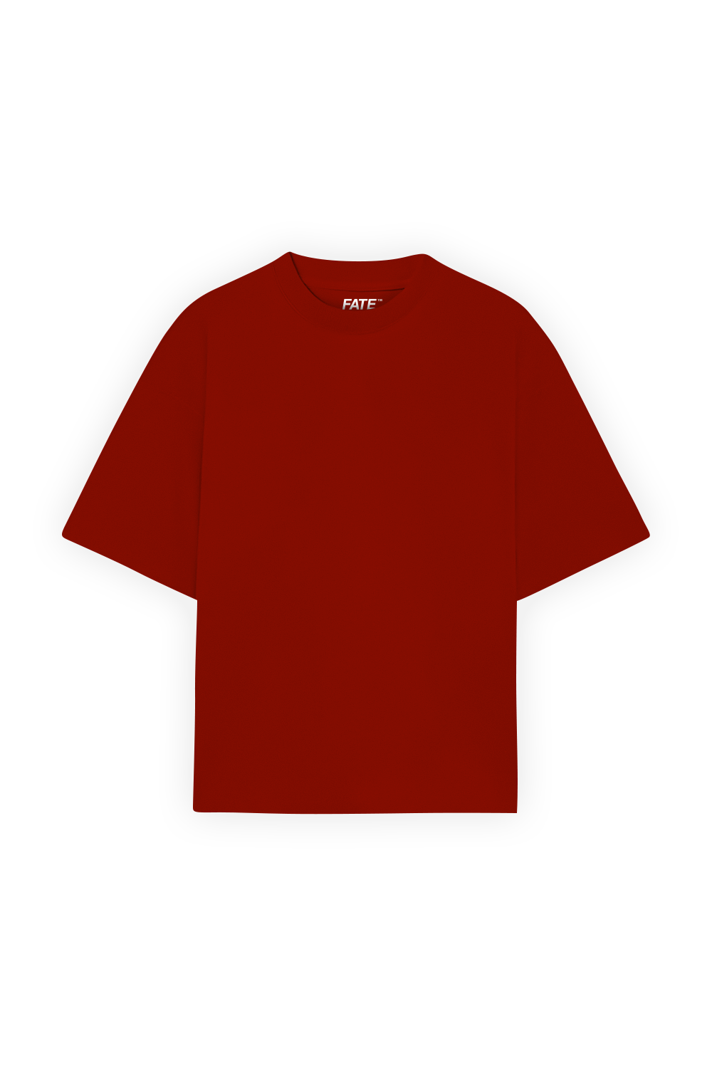 Boxy Tee Red 250 GSM