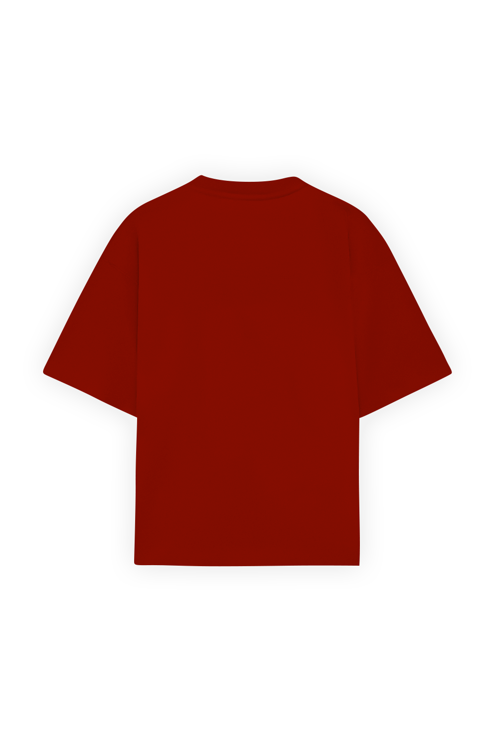 Boxy Tee Red 250 GSM