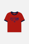 Bad Girl Muscle Tee Red