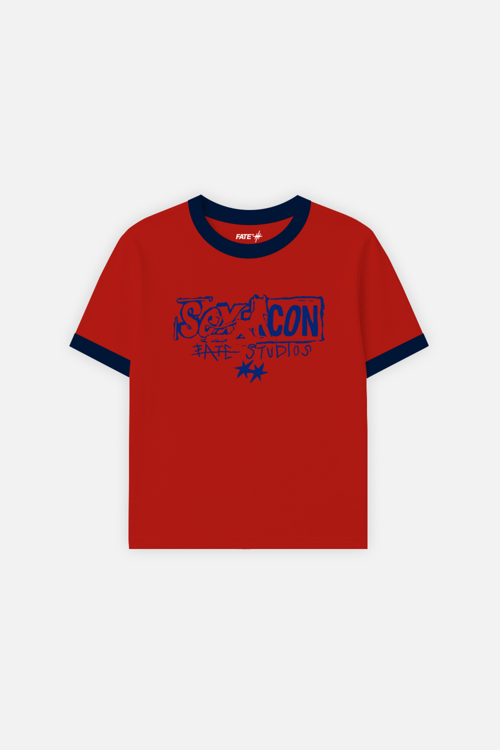 Bad Girl Muscle Tee Red