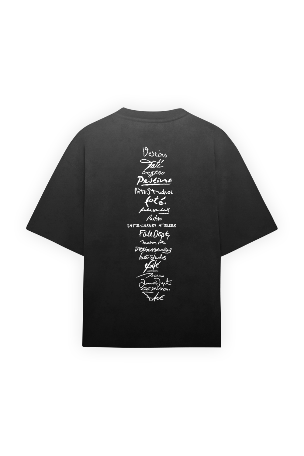 Signatures Tee Faded Black