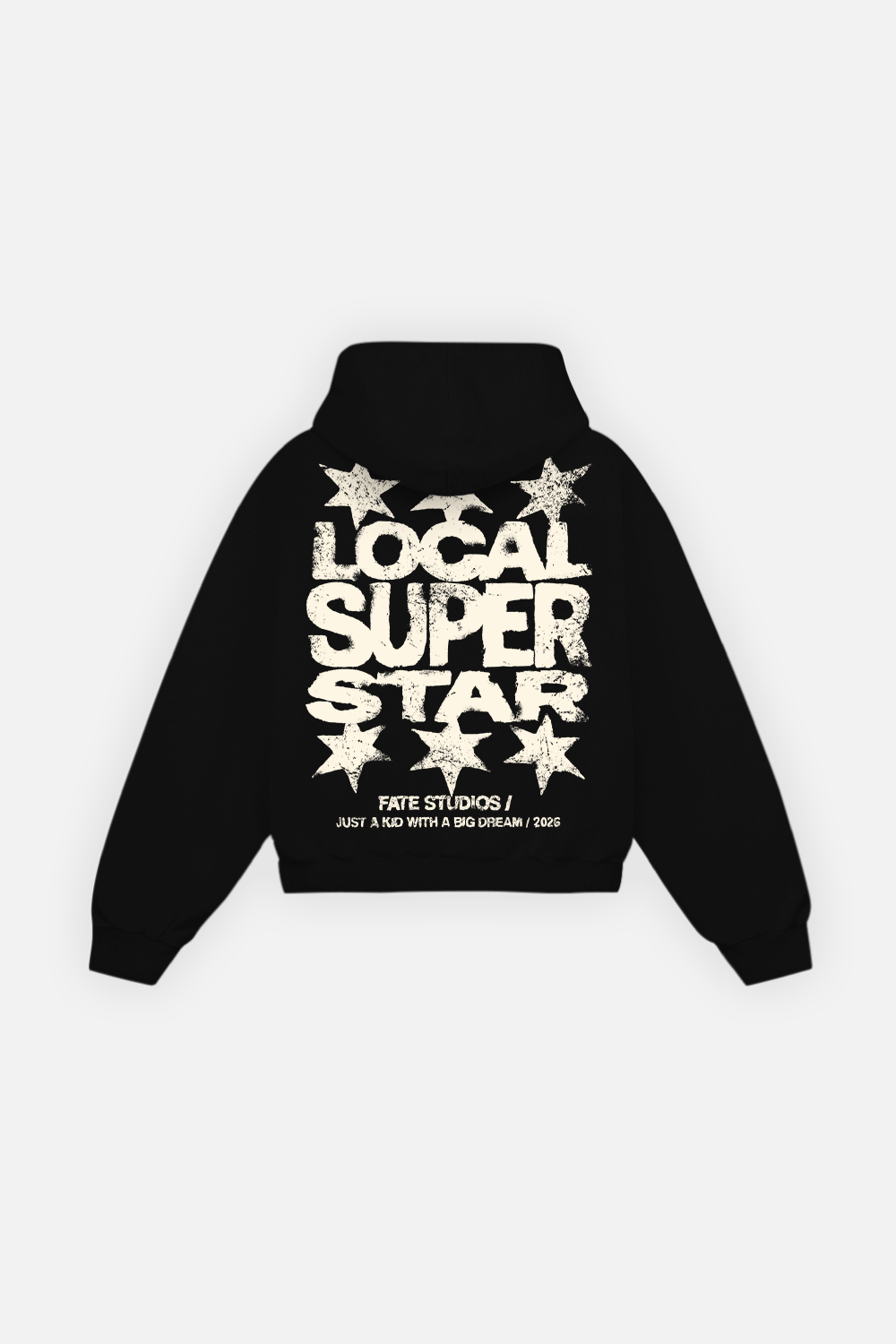 Local Super Star Hoodie Vantablack