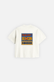 Feeling Horny Crop Tee Ivory