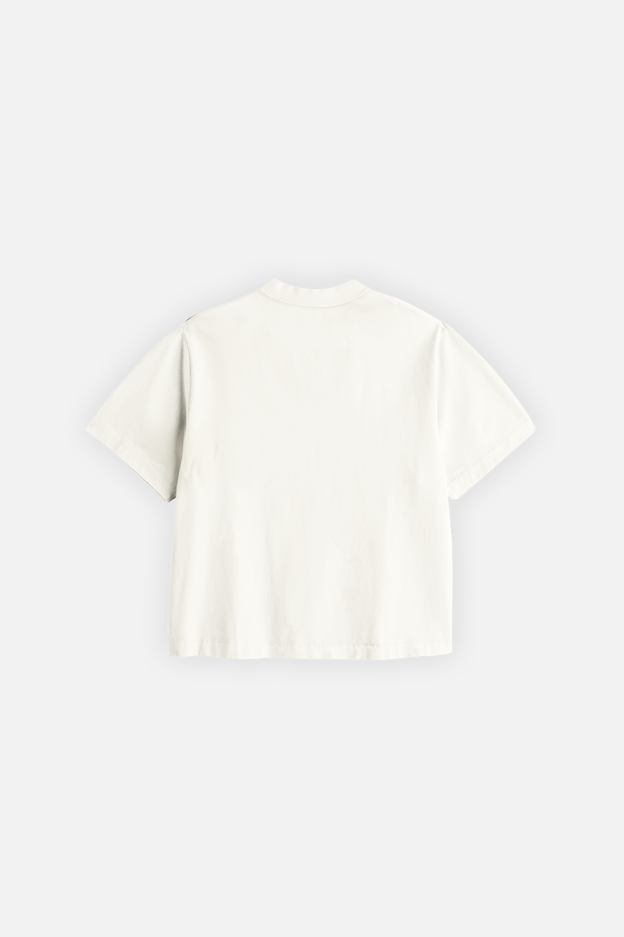Not AI Crayon Crop Tee Ivory
