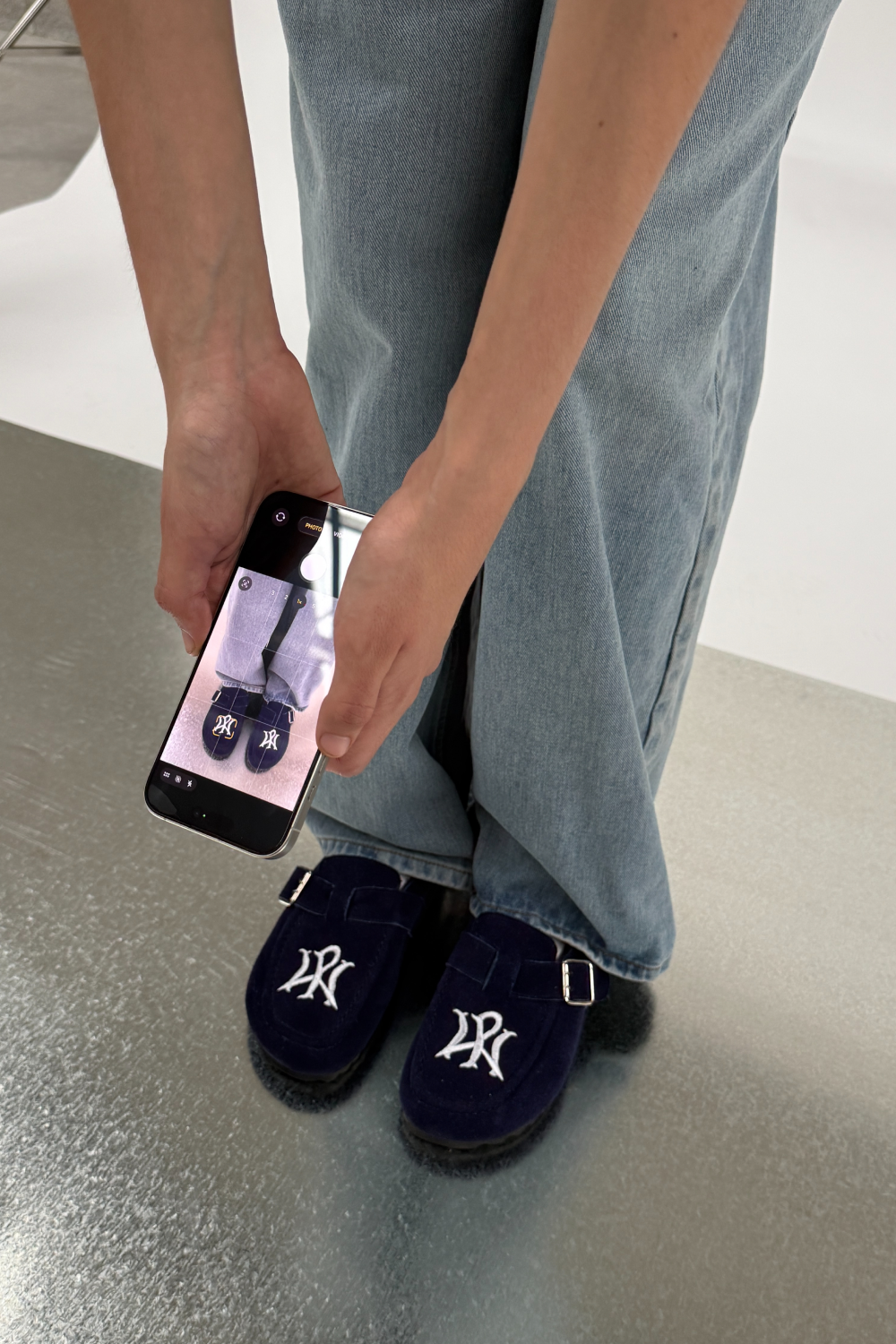 WP Mules Deep Navy