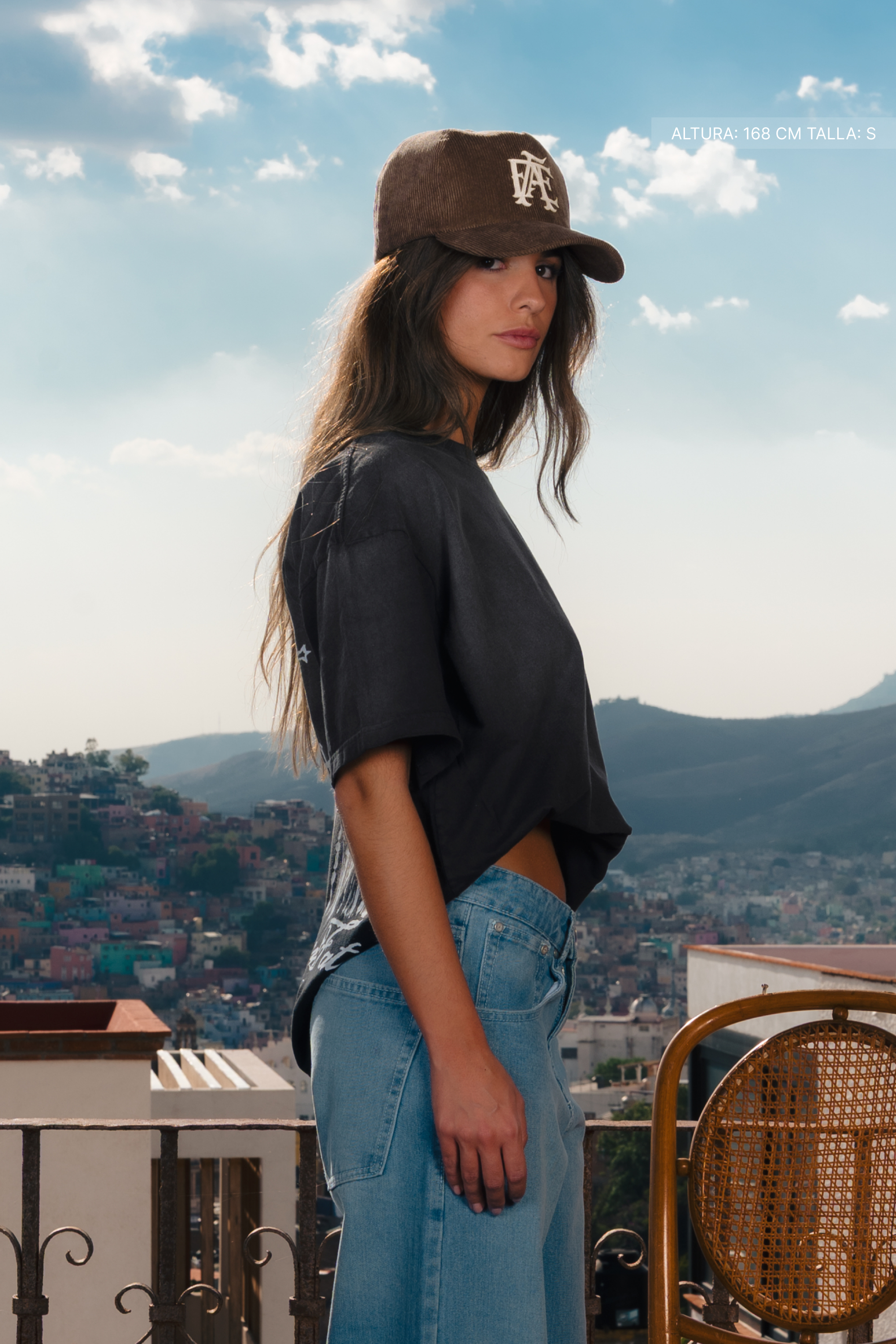 Cathedral Tee Faded Black