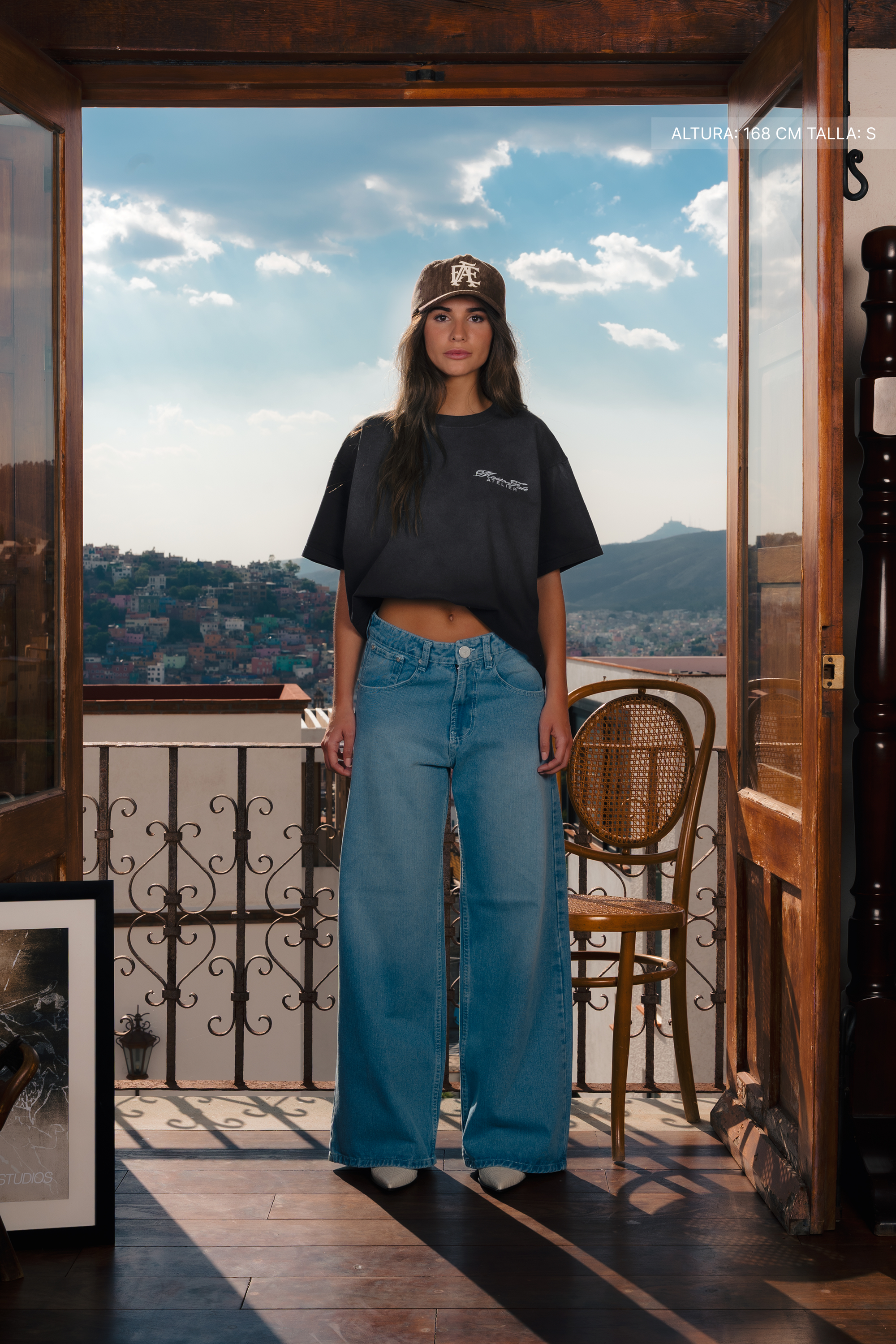 Cathedral Tee Faded Black