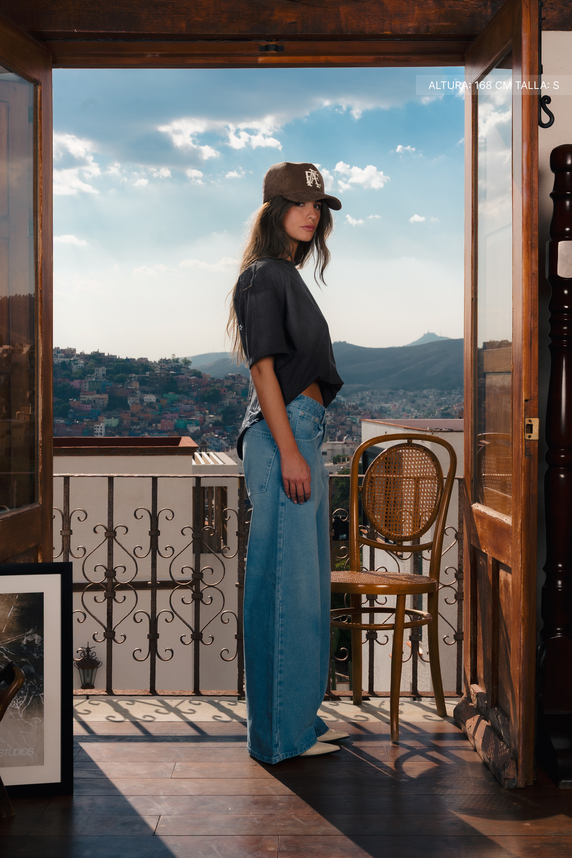 Cathedral Tee Faded Black