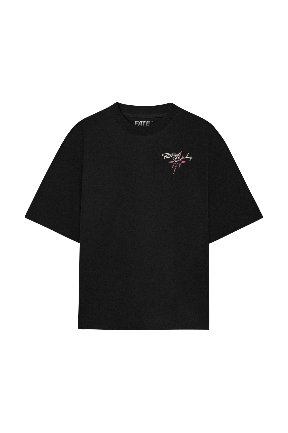 Pink Cowboy Tee Black