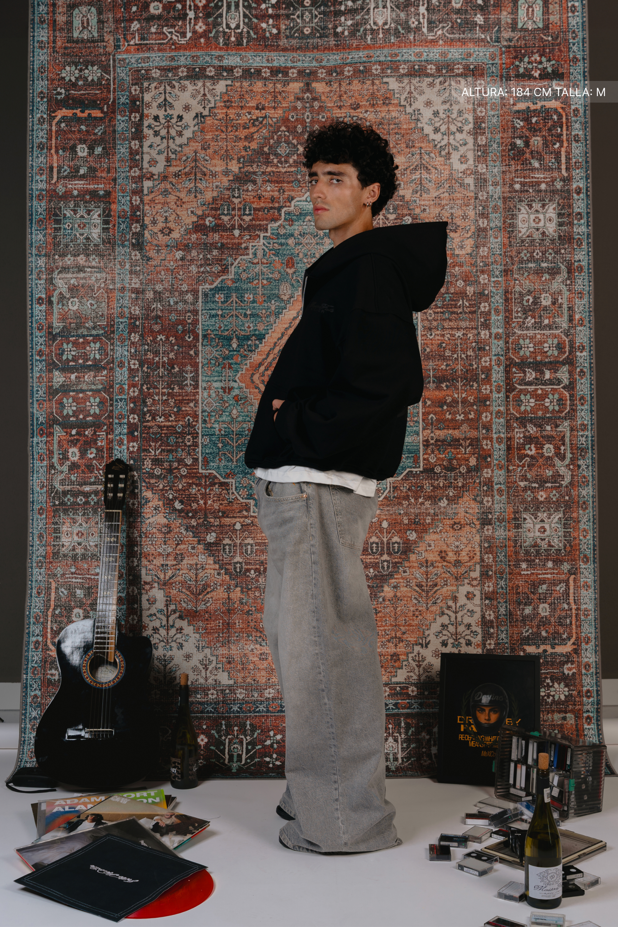 Cathedral Zip Hoodie Vantablack