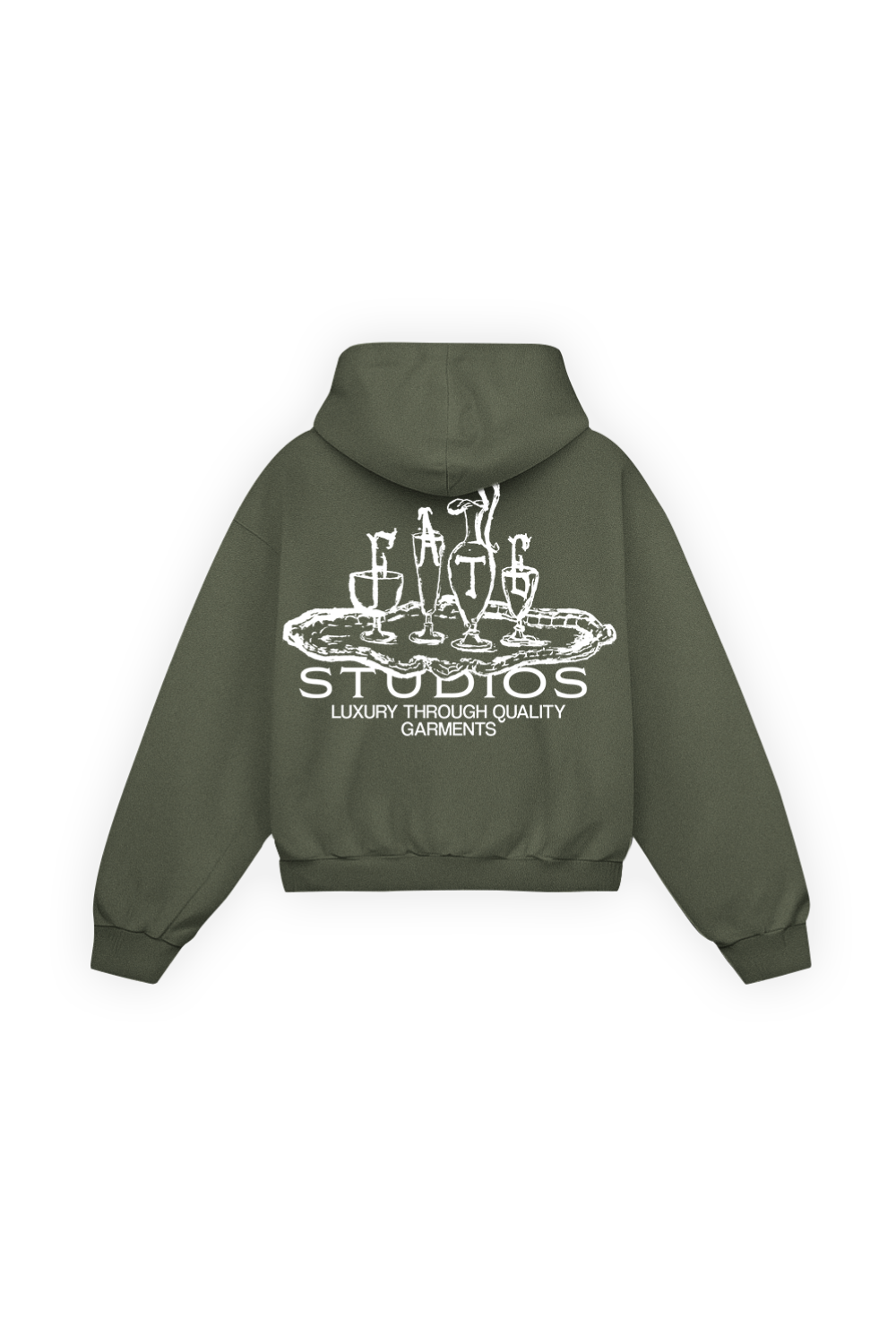 Chalice Hoodie Green Forest