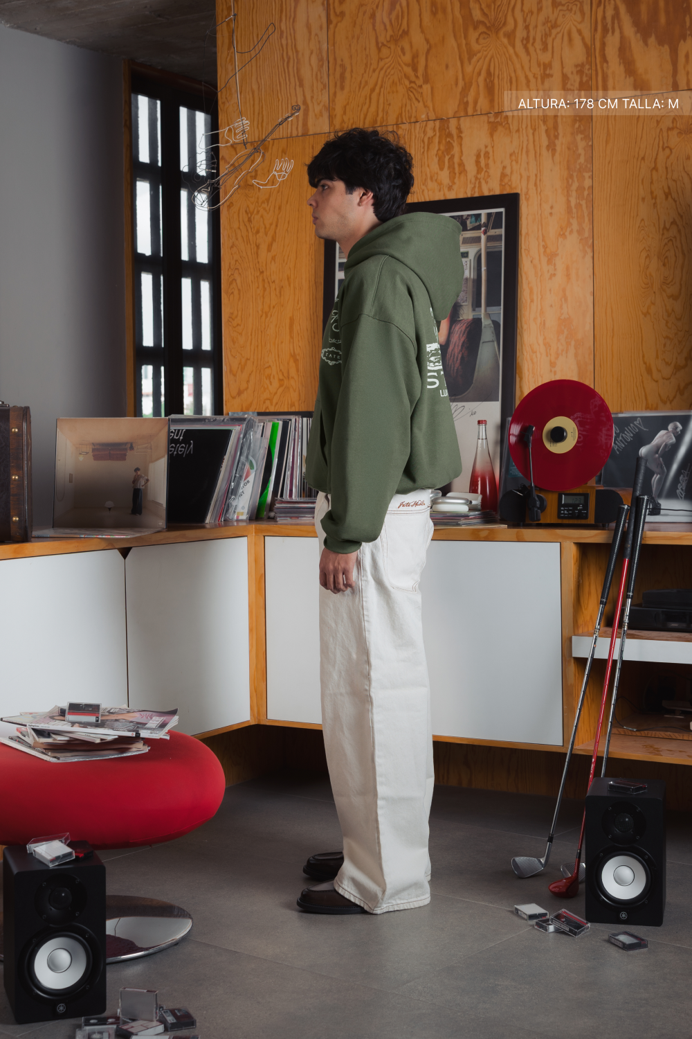 Chalice Hoodie Green Forest