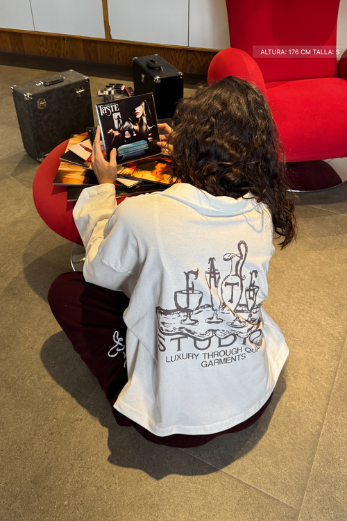 Chalice Longsleeve Polo Ivory