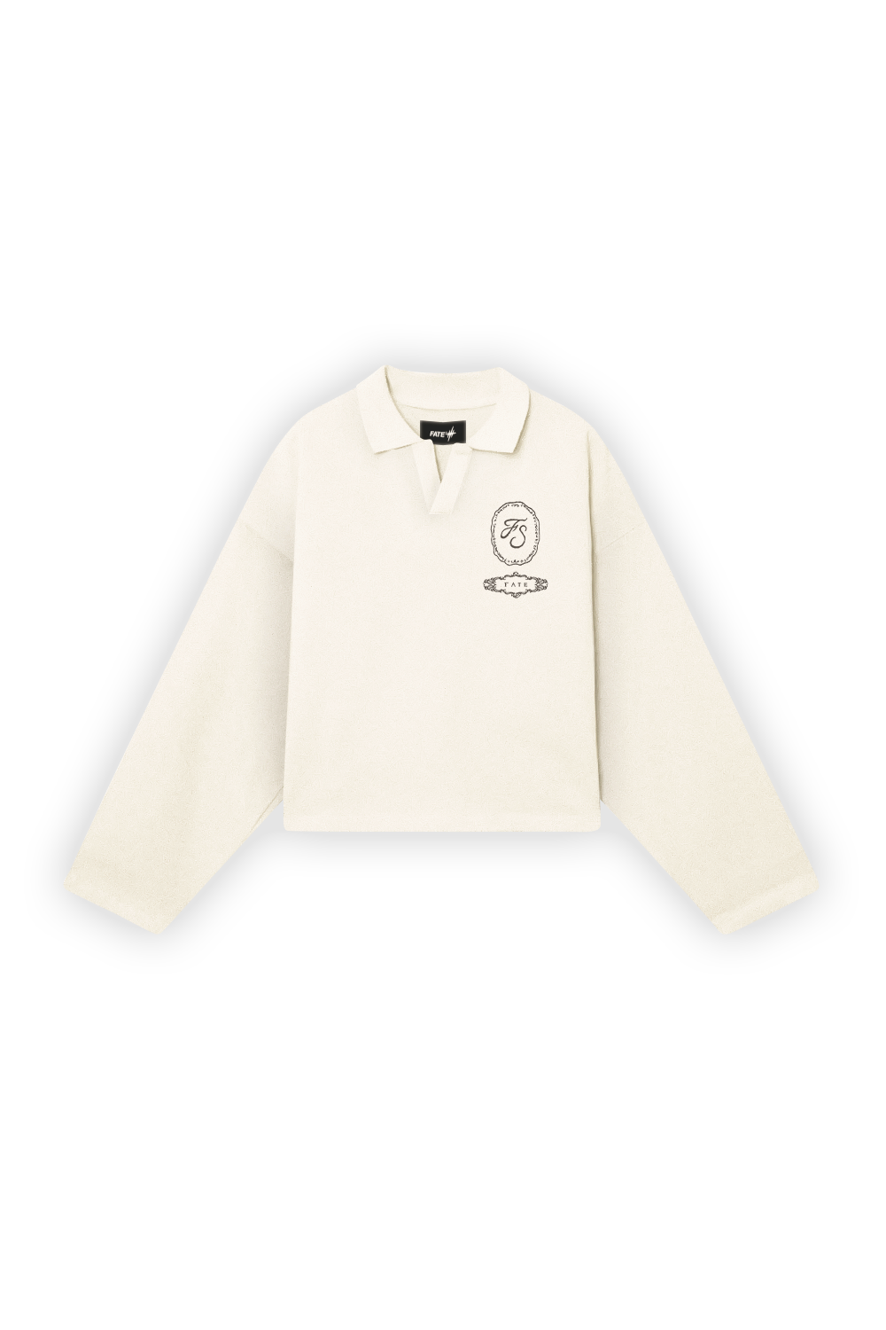 Chalice Longsleeve Polo Ivory